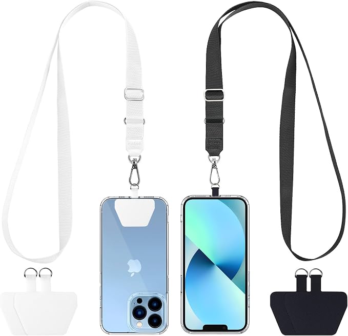 CACOE Phone Lanyard 2 Pcs-Adjustable Neck Strap, Universal Crossbody Lanyards by CACOE