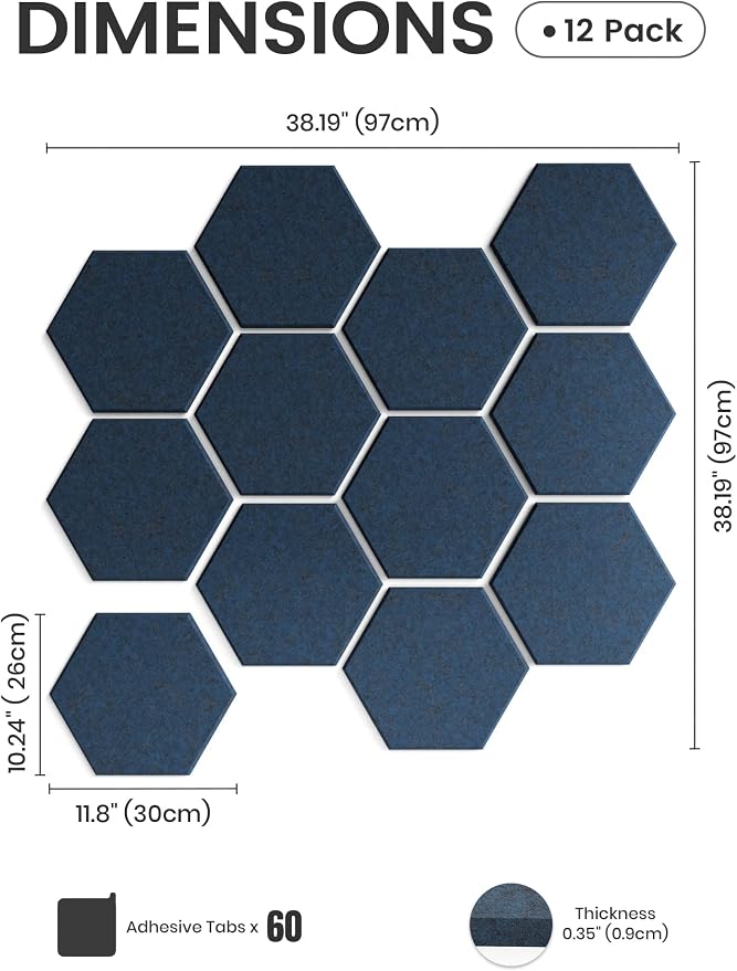 Fluxynara Hexagon Cork Board Alternative - Image 2