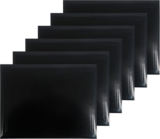 GraduationMall 8.5"x11" Smooth Padded Diploma Cover Certificate Holder Black by GraduationMall%C2%AE