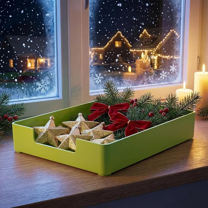 Letter-Size Tray, Desk Drawer Organizer, A4 Plastic Paper Tray - Image 4