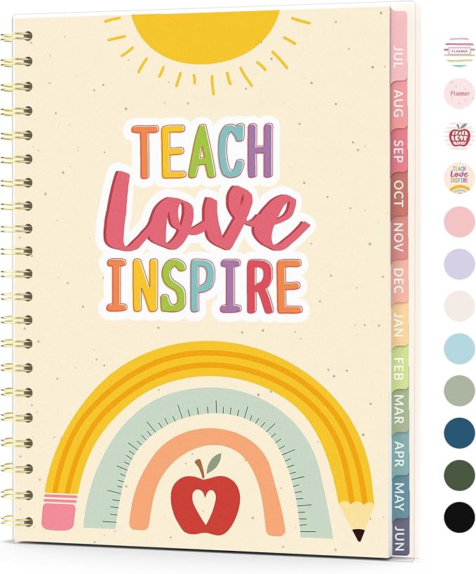 Teacher Planner 2026-2027, Forvencer Academic Planner 2026-2027, Jul 2026 by Forvencer