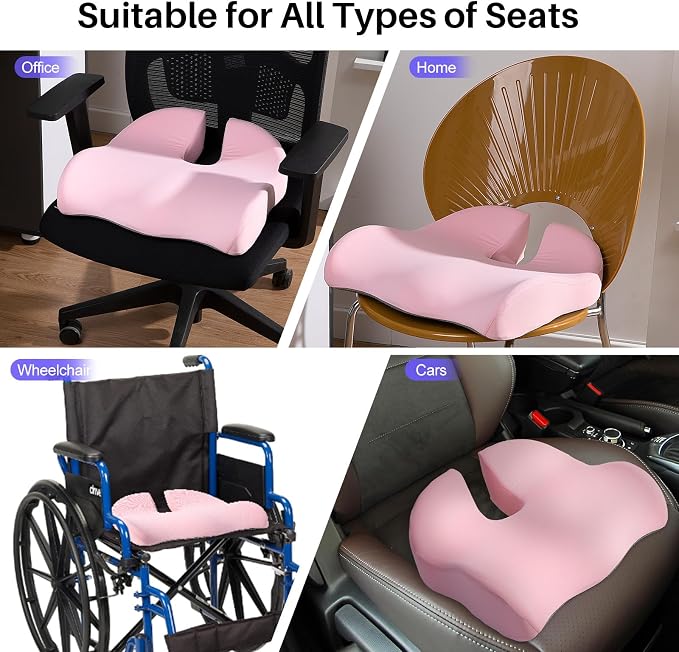 Seat Cushion for Office Chair, Large Thick Seat Cushion for Tailbone Pain Relief - Image 7