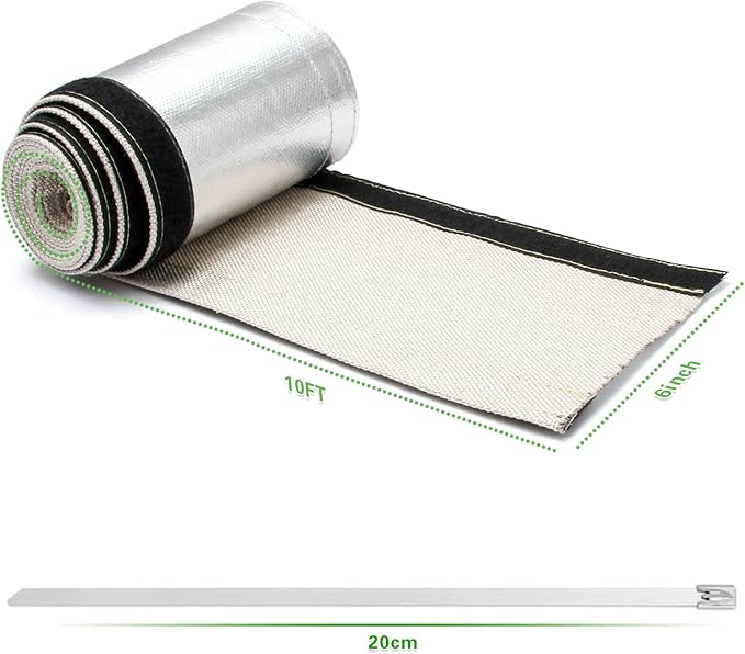 Heat Shroud Sleeve Aluminized 2 Pcs - Image 7