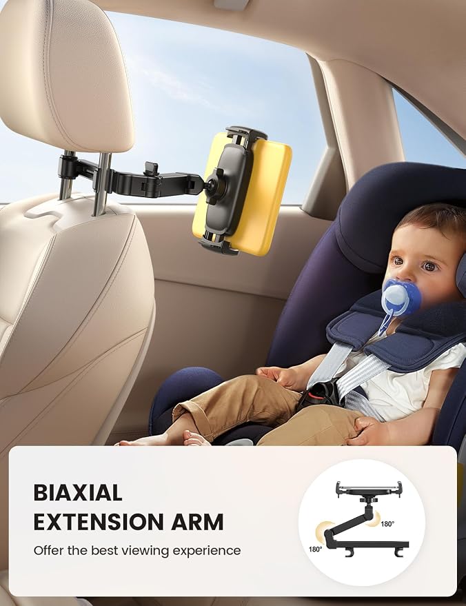 Lamicall Car Headrest Tablet Holder - Image 2