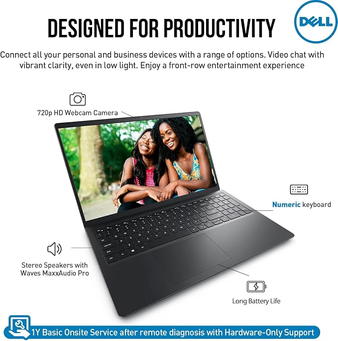 Dell Inspiron 15 3000 Laptop Computer, 15.6" FHD Laptop Notebook PC, AMD Ryzen 7 - Image 6