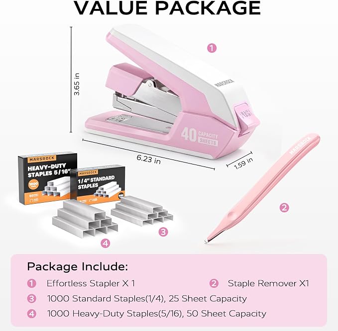 Effortless Stapler for Desk - Image 4