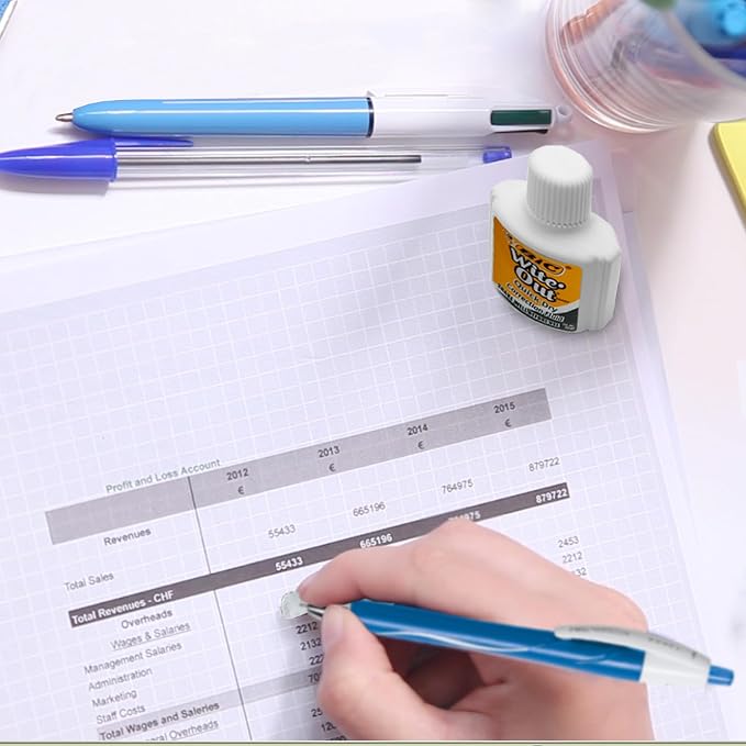 BIC Wite-Out Quick Dry Correction Fluid, Goes on Easy - Image 3