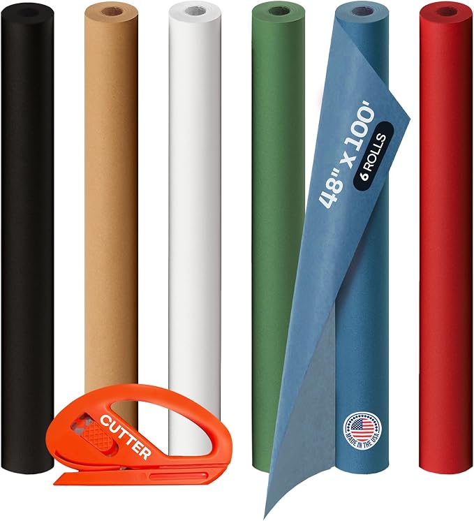 Assorted Colors Construction Paper by IDLPackaging