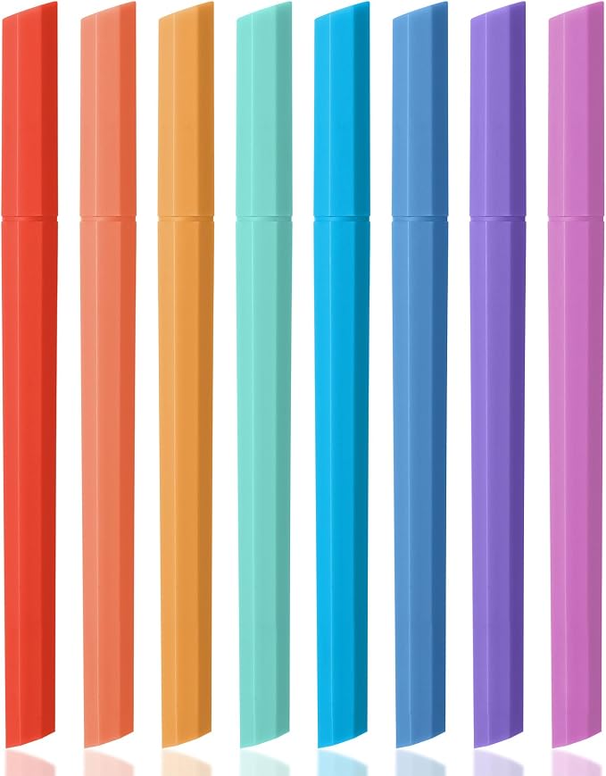 Mr. Pen- Aesthetic Highlighters No Bleed, 8 Pack, Chisel Tip | Cute Bible by MrPen
