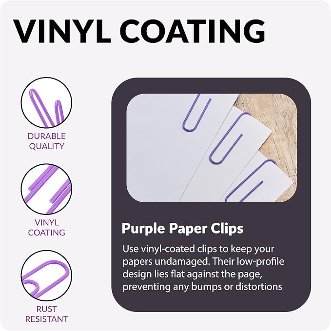 Jumbo Paper Clips, 2 Inch Large Paper Clip - Image 3