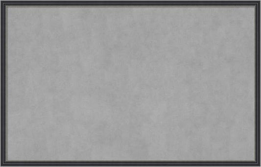Amanti Art Black Framed Magnetic Board 21x33 Large Vision Board by AmantiArt