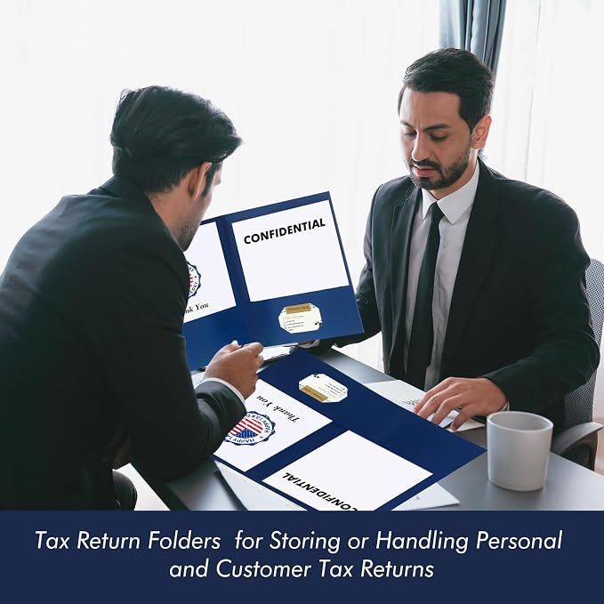 20 Pcs Tax Return Folders Bulk - Image 3