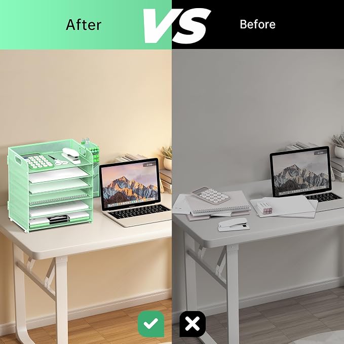 SUPEASY 6 Tier Desk Organizer - Image 7