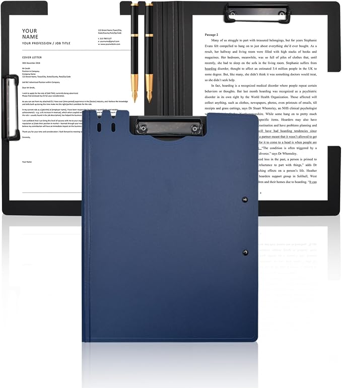VANRA Clipboard Folder A4 File Cover Clipboards by VANRA