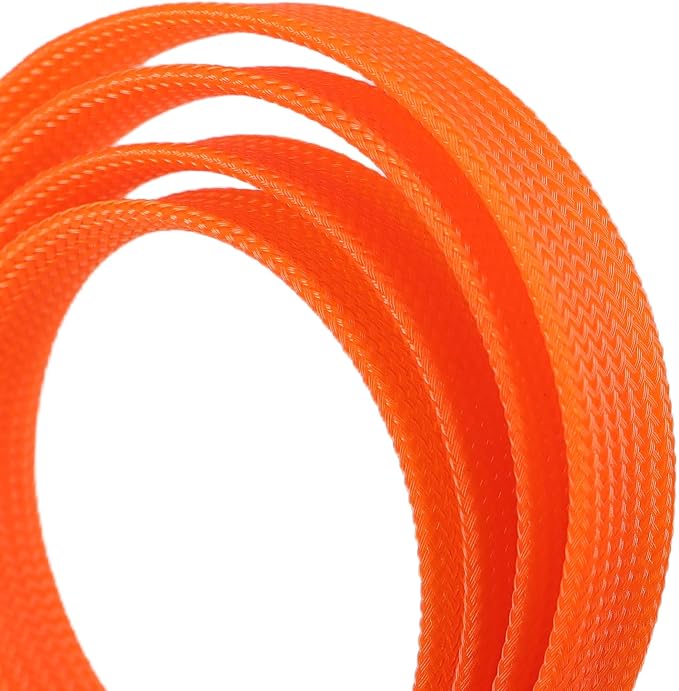 25ft PET Expandable Braided Cable Sleeve 5/8inch Pet Braided Cable Sleeve - Image 2
