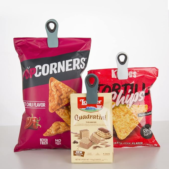 Chip Clips, Bag Clips, Magnetic Bread Food Package - Image 5