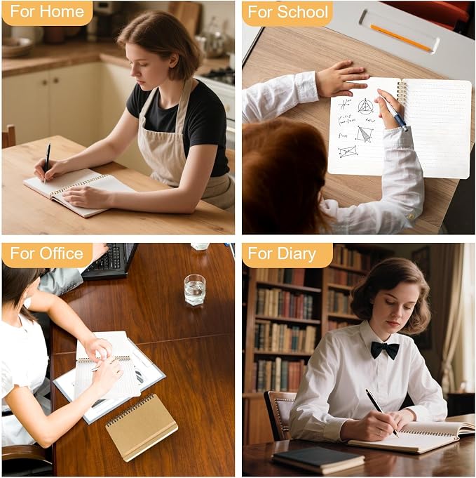 4 PCS Spiral Notebook, Spiral Journal Notebook, Notebooks - Image 6