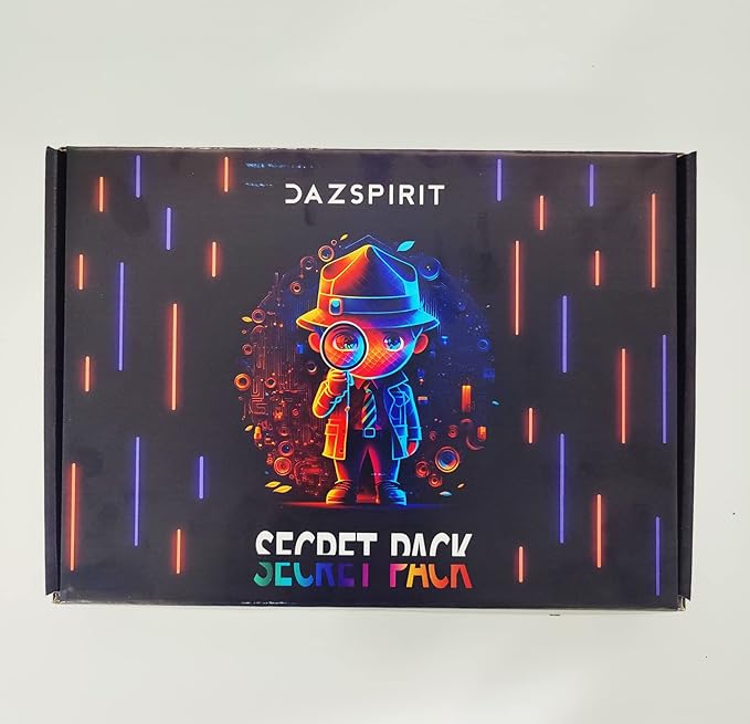 32Pcs Invisible Ink Pen with UV Light, Mini Notepads & Favor Bags, Spy Pens, Top Secret Message Magic Marker, Party Favors for Kids 8-12, Class Prizes, Detective & Escape Room Themes-DeskLoop Office