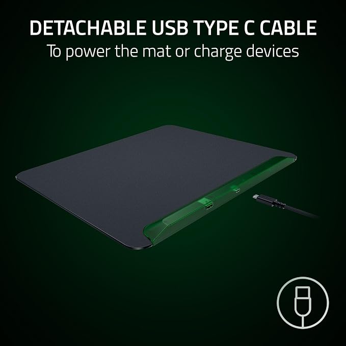 Razer Firefly V2 Pro Fully Illuminated RGB Gaming Mouse Mat: Backlit Design - Image 5