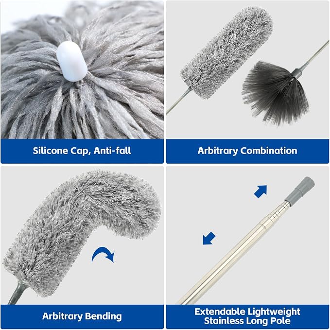AURUZA Cleaning Duster for Cleaning Retractable Gap Dust Cleaner Cleaning Tools - Image 5
