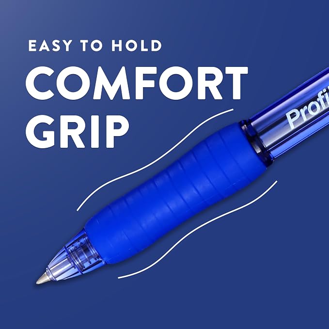 Paper Mate Profile Gel Pens, Retractable, Medium Point, Note-Taking - Image 2