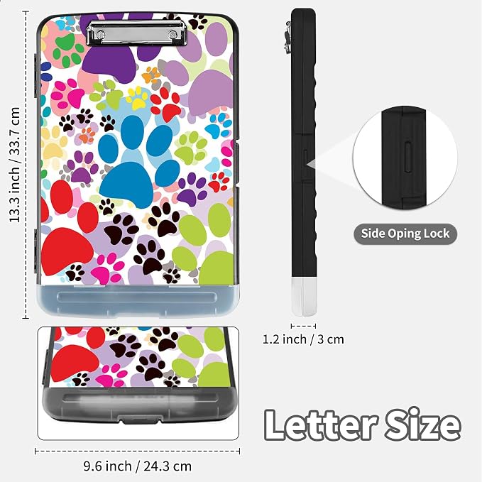 Clipboard with Storage, Clip Boards 8.5X11 with Storage & Pen Holder, Heavy - Image 6