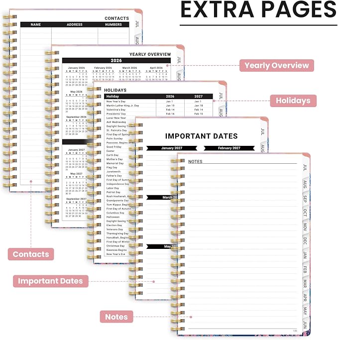 Planner 2026-2027, Monthly and Weekly Academic Planner July 2026 - Image 5