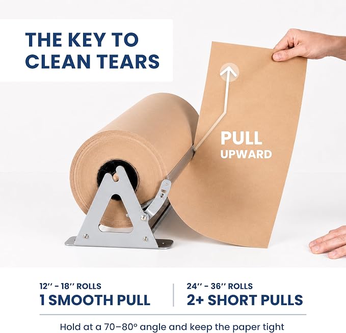 DIY Crew 18 Inch Paper Roll Dispenser and Cutter - Image 4