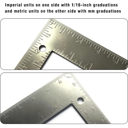 Professional 8x12 Inch Carpenter Square - Image 3
