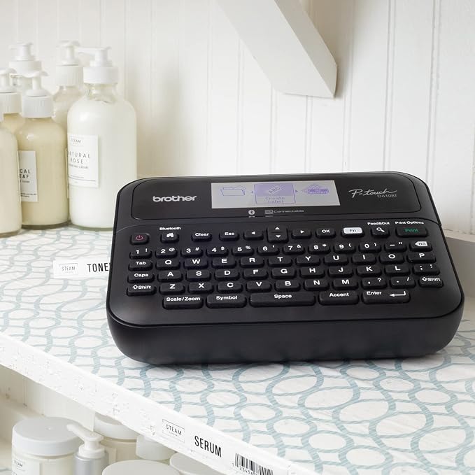Brother P-Touch PT- D610BTVP Business Professional Connected Label Maker | - Image 7