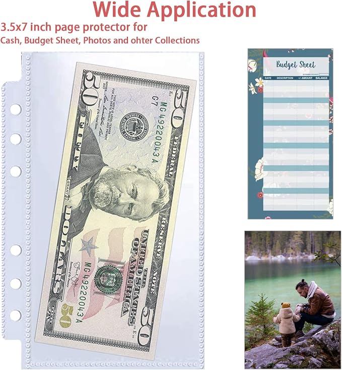 40 Pack 80 Pockets Budget Sheet Protector Sleeves - Image 3