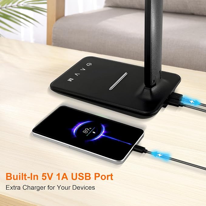 shinelife LED Desk Lamp for Office Home, Bright Desk Light - Image 4