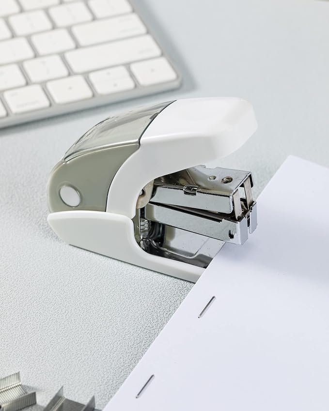 PAPERPAL Effortless Mini Stapler Set, 20 Sheet Capacity, 000 1/4-inch staples - Image 6