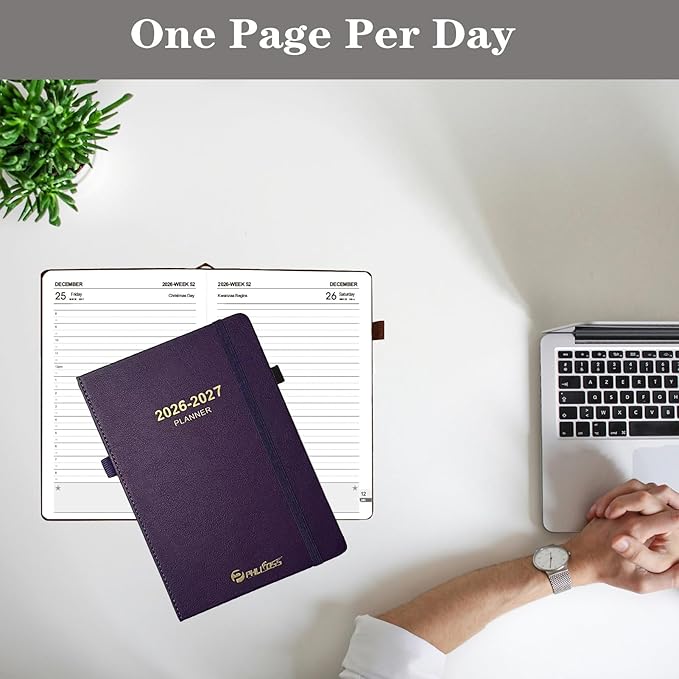 Daily Planner 2026-2027, One Page Per Day, Academic Calendar, Appointment Book - Image 5