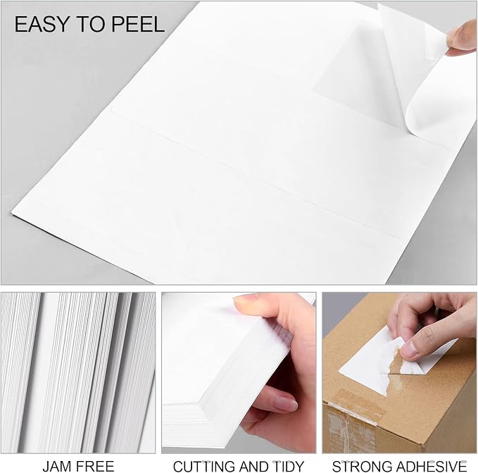 6-UP 4''x3-1/3'' Shipping Labels - Image 3