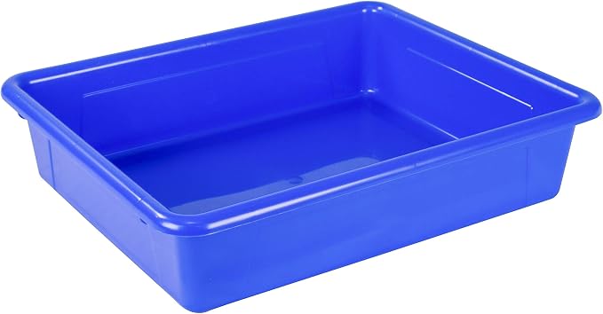 Storex Letter Size Flat Storage Tray – Organizer Bin - Image 4