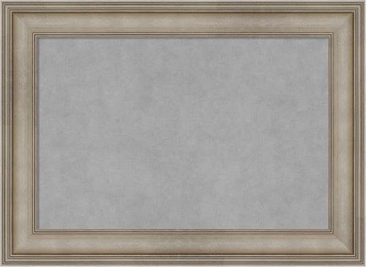 Amanti Art Silver Framed Magnetic Board 21x29 Medium Vision Board by AmantiArt