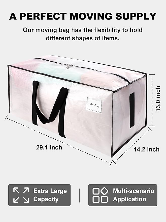 HOMESURE Supports 200lbs Heavy Duty Moving Bags - Image 5