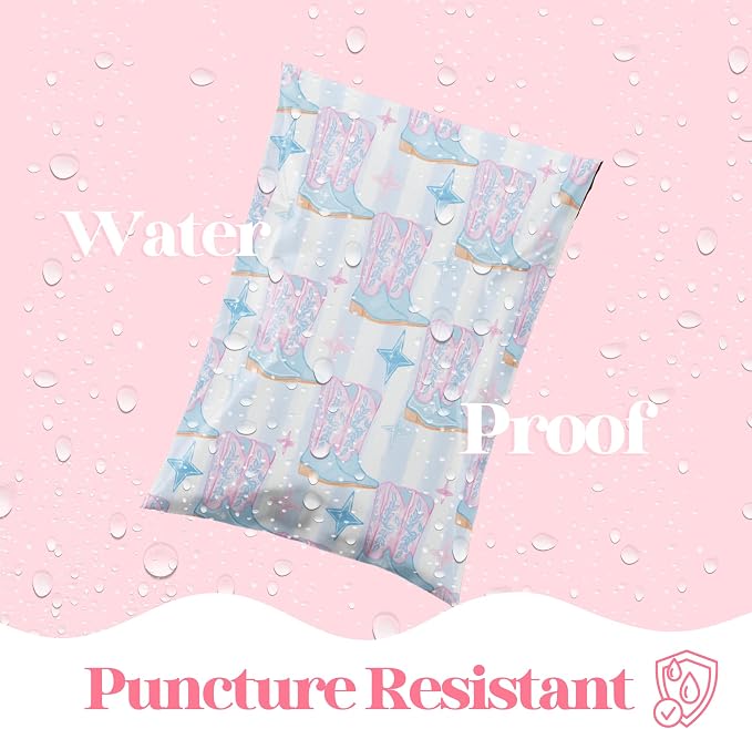 Pretty Package Store 10x13 Designer Poly Mailer 100 Pack Heavy Duty Waterproof - Image 7