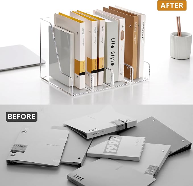 SANRUI Acrylic File Organizer, 2 Pack - Image 8