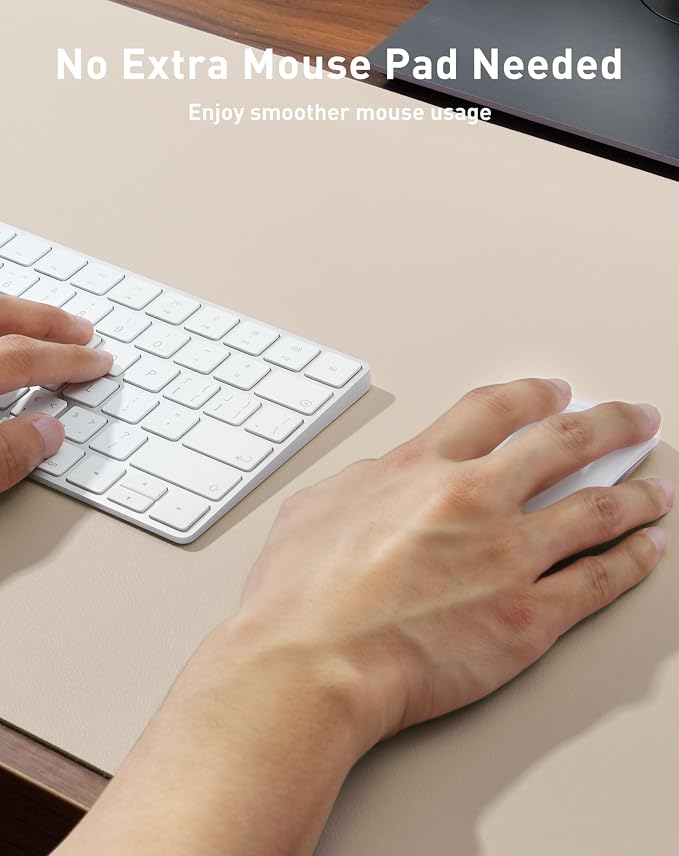 Aothia Faux Leather Desk Mat - Image 4