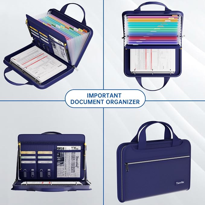 Fireproof Accordion File Organizer - Image 4