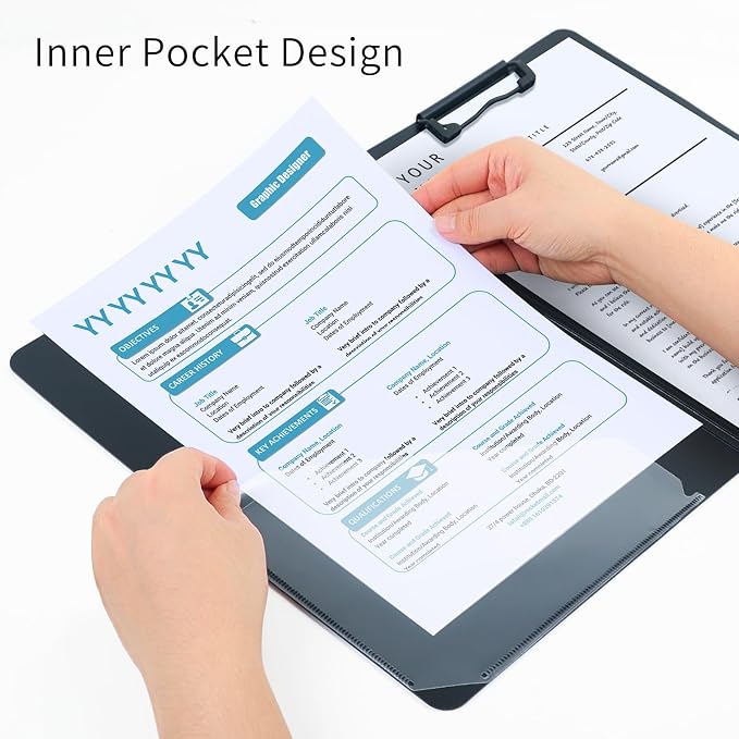 10 Pack A4 Foldable Clipboards - Image 6