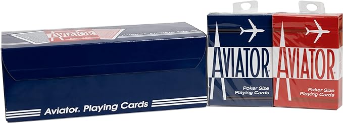 Aviator Playing Cards, 12 Pack, Standard Index Card Decks by BicyclePlayingCards