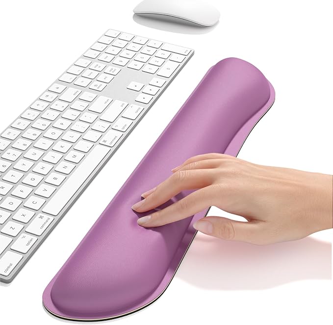 Dapesuom Enlarge Keyboard Wrist Rest, Memory Foam Keyboard Wrist Cushion - Image 5