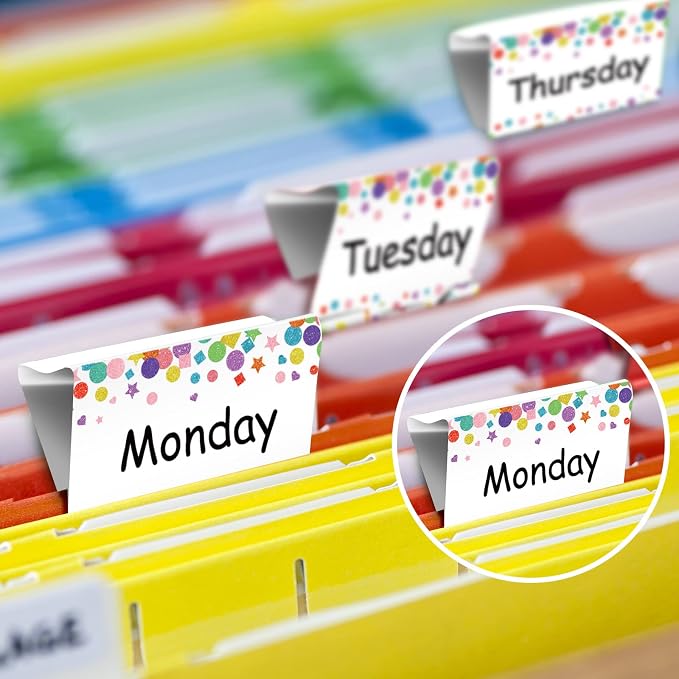 Tenare 6 Pieces Teacher Essentials Large Binder Clips 2 Inches Teacher Binder - Image 4