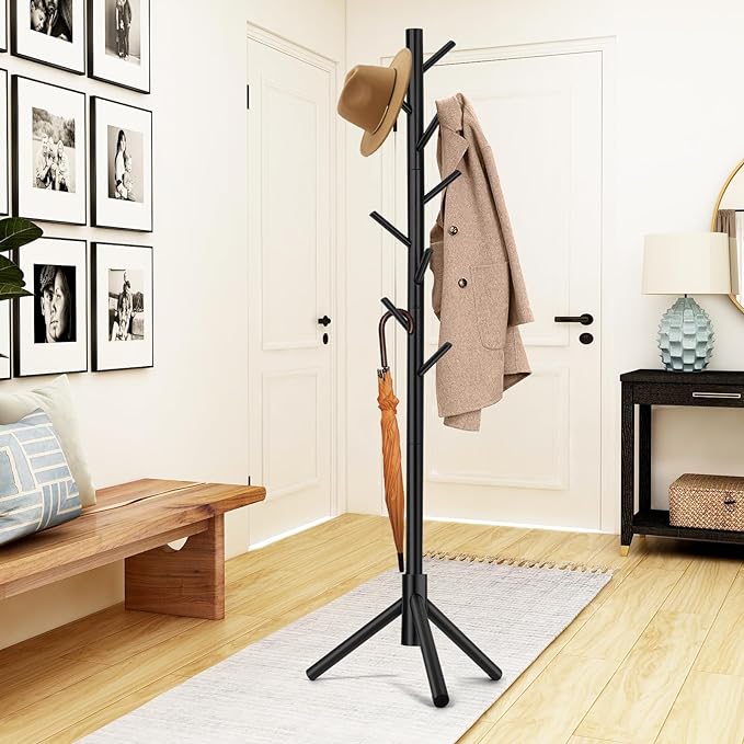WANGMUXIA Coat Rack, Freestanding Coat Rack - Image 5