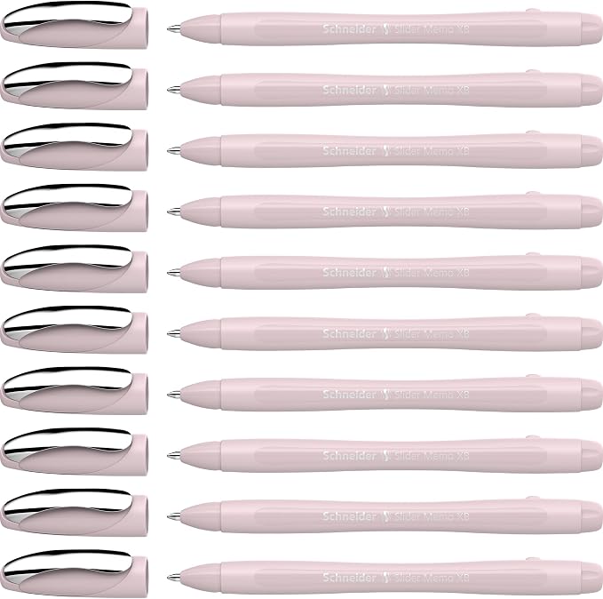 Schneider Slider Memo XB Ballpoint Pen Pack of 10 by Schneider