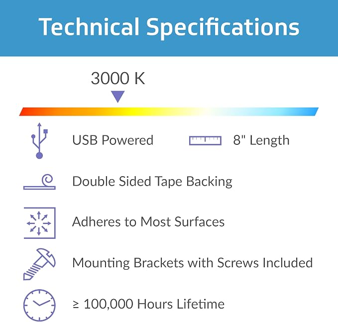 TrueColor USB-Powered LED Light Bar - Image 3