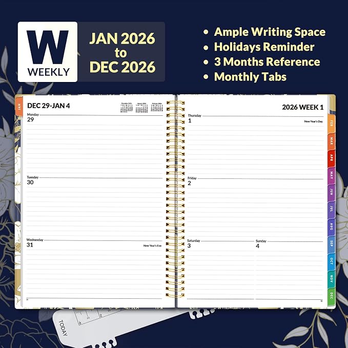 SUNEE 2026 Weekly and Monthly Planner - Image 3